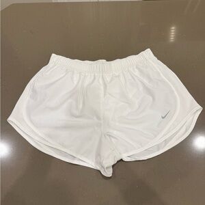 Nike Women's White Athletic Shorts